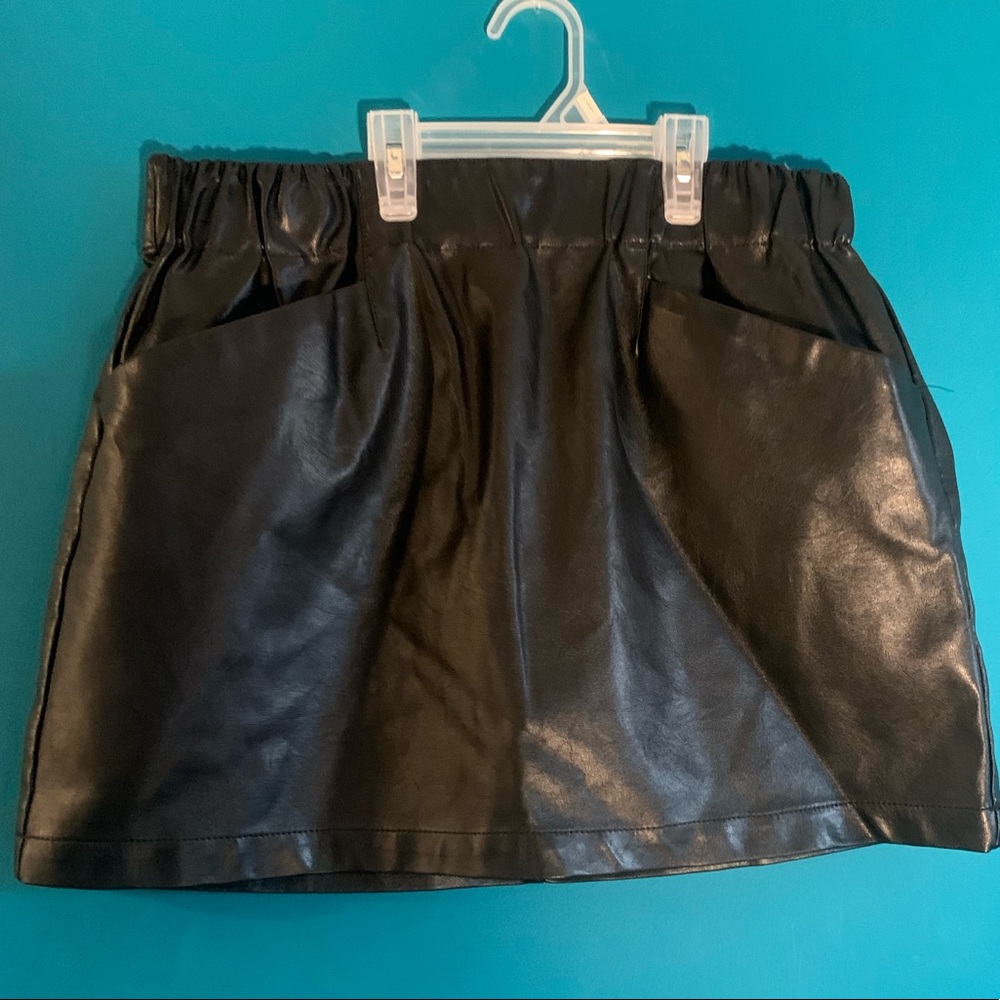 Pleather Skirt